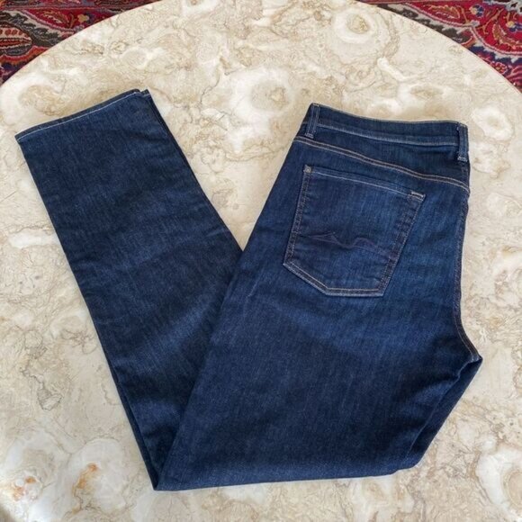 7 For All Mankind Slimmy Straight Leg Stretch Jeans - Picture 7 of 13